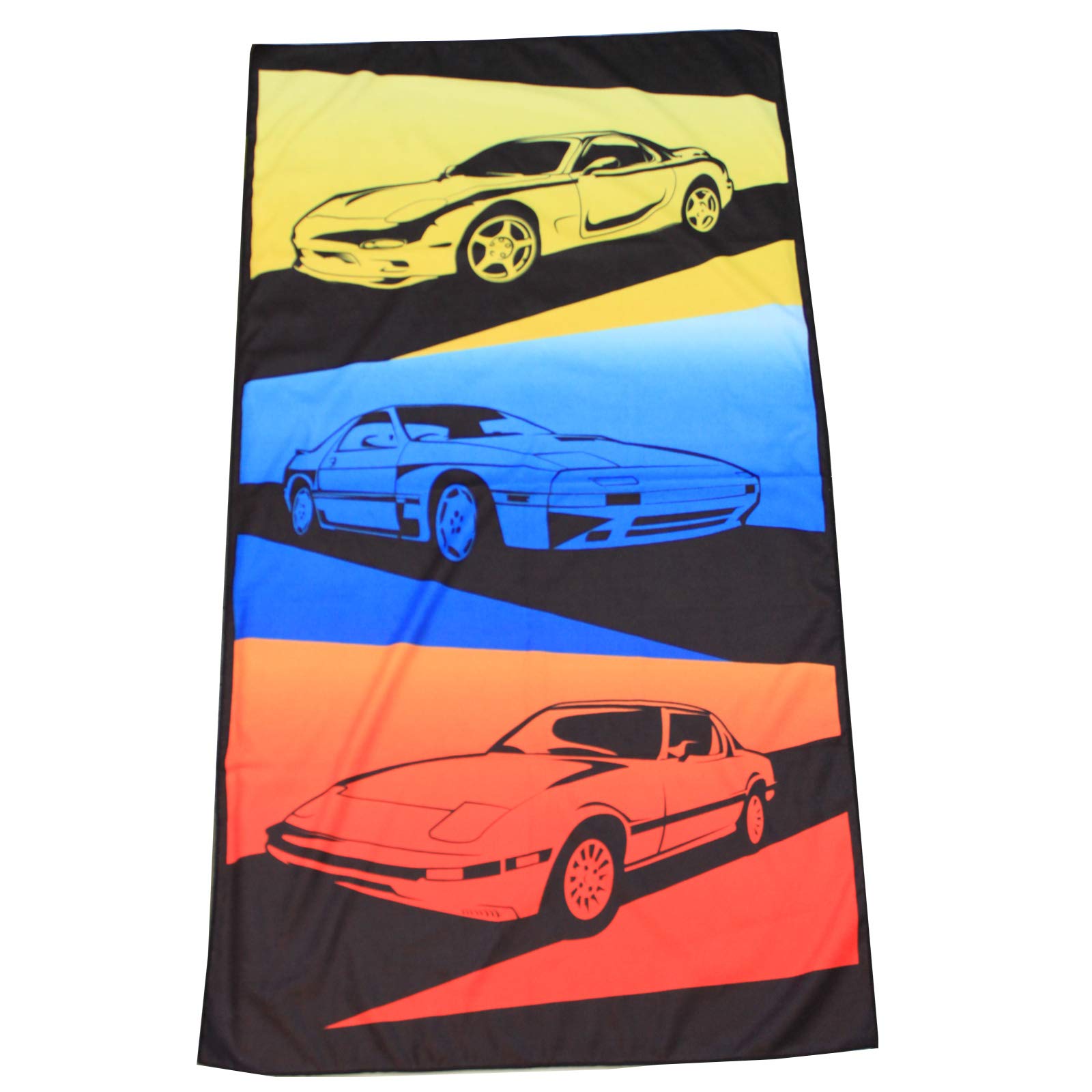 Amazon.co.jp: Rotary13B1 RX-7 Generations ビーチタオル イエロー